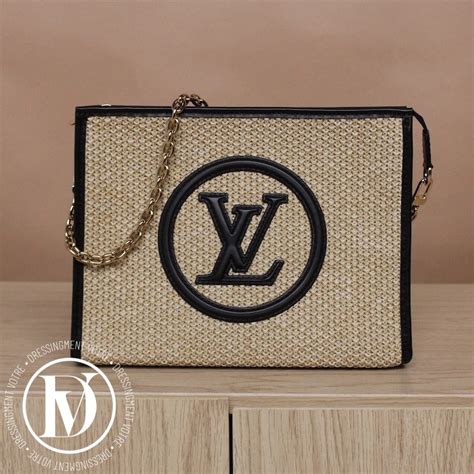 pochette raphia louis vuitton
